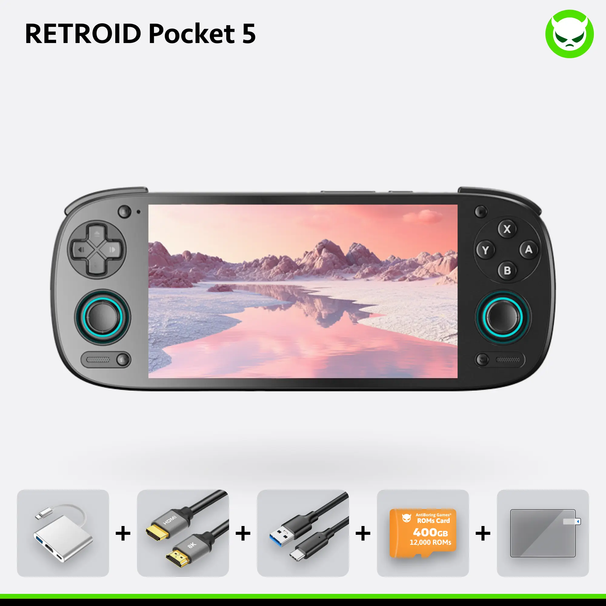 Retroid Pocket 5【Pre-configured】Handheld Console SD865【Buy 1