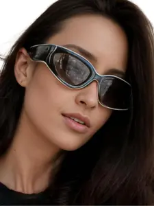 New Retro Cat Eye Fashion Glasses, Unisex, Simple Versatile Design, Perfect for Parties and Street Style, Stylish Eyewear, Street Style Sunglasses
