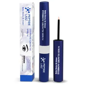 Eyebrow Growth Serum with Myristoyl Pentapeptide-4, Diaminopyrimidine Oxide & Ginger – Peptide Labz