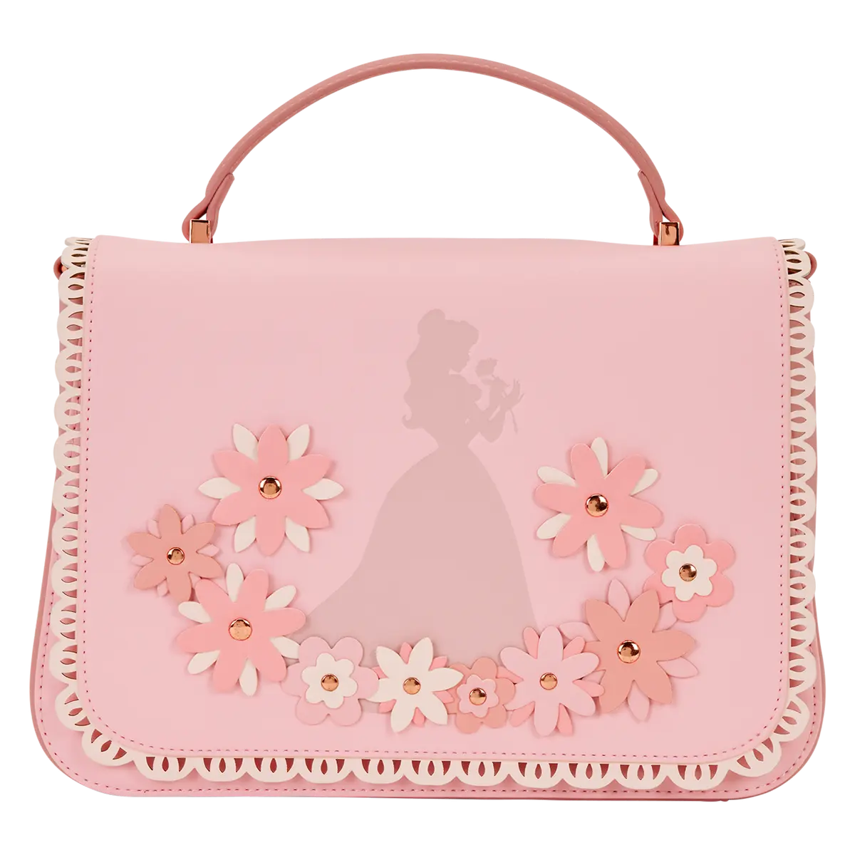 Disney Princess Belle Floral Lace Crossbody Bag