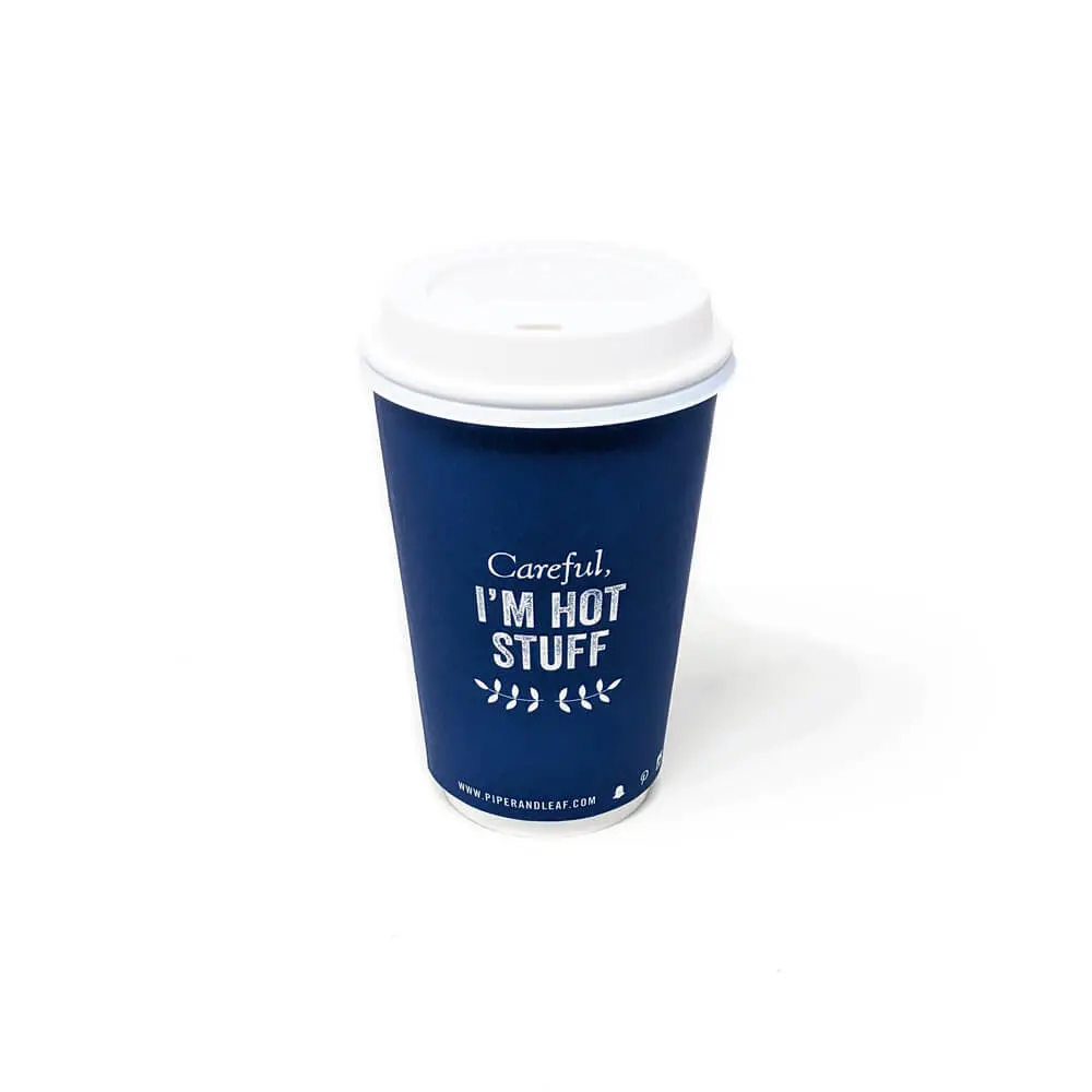 Case of 16oz Double-Wall Branded Hot Cups (384)