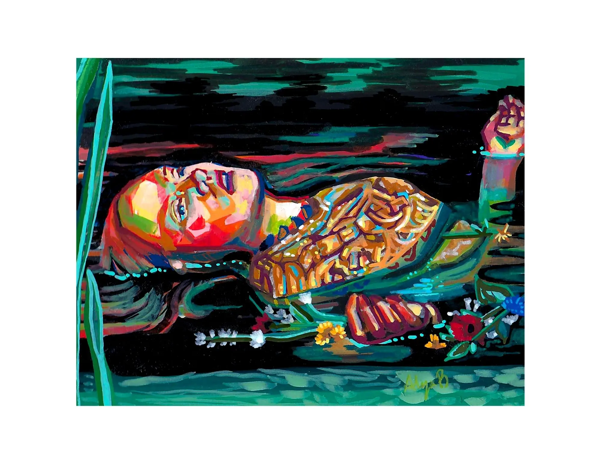 Ophelia Art Print