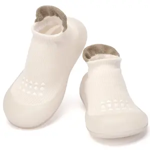 Baby Sock Shoes Infant Shoes Todder Shoes Infant Slippers Newborn Crib Shoes for 6 9 12 24 36 months Boys Girls Toddlers Indoor Outdoor Adorable Walking Shoes Lightweight Breathable Durable Fist Walker Shoes for 0 1 2 3yrs old #SummerWins#DealsForYouDays