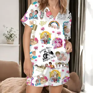 Golden Girls Pajamas, Golden Girls Pajamas Set, Stay Golden Pajamas Pants, Golden Girls Holiday Pajamas, Stay Golden Girls Women Pajamas