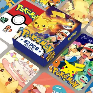 [Pokemon Cards] 60 Lomo Cards + 32 Pokemon Stickers + 50 Holographic Photocards Set