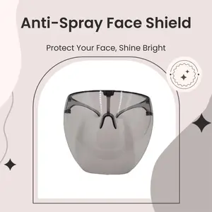 Faceshield Protective Glasses Goggles Safety Blocc Glasses Anti-spray Mask Protective Goggle Glass Sunglasses