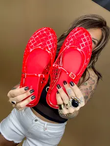 Jelly Jane Flat Sandal Shoe