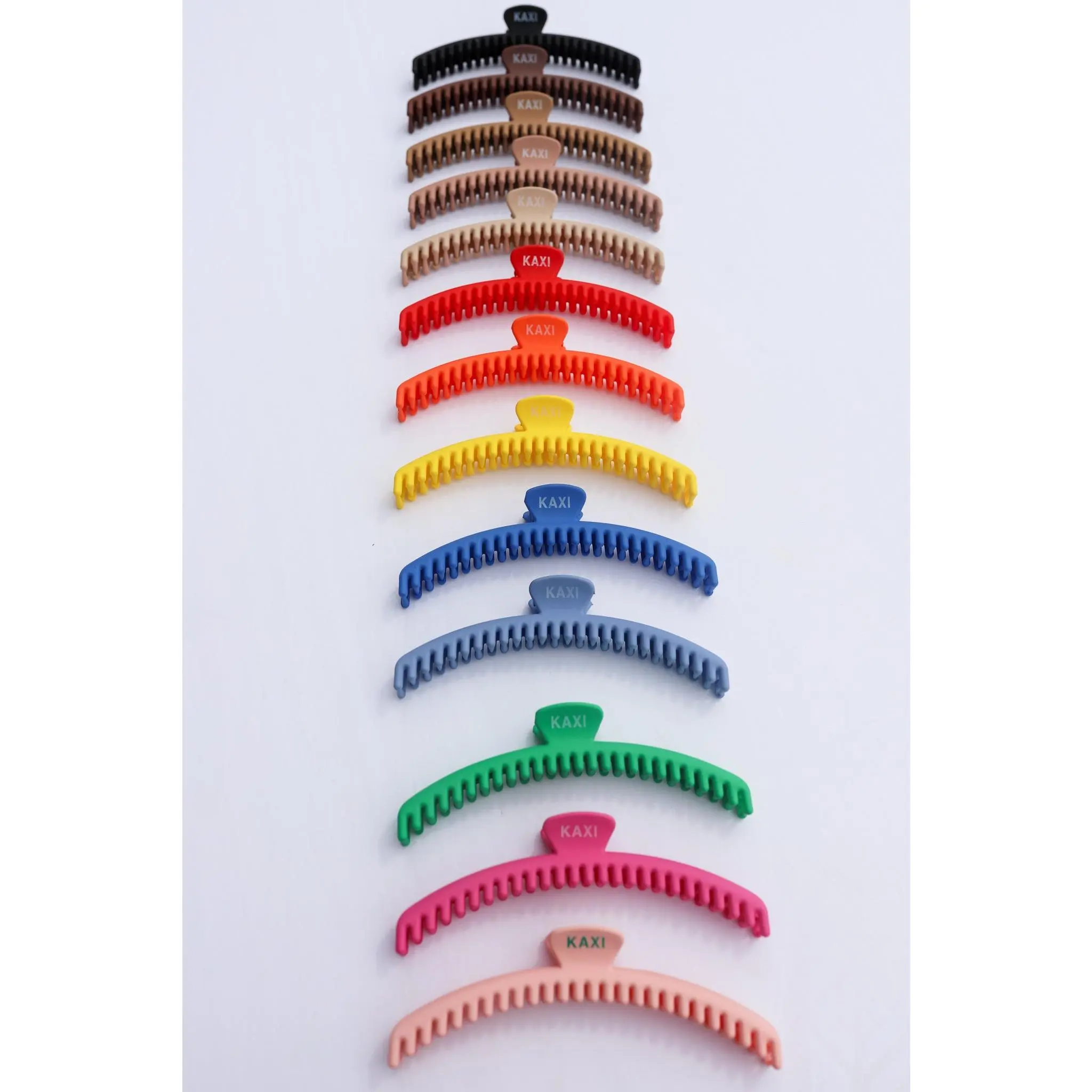 Matte Original Hold Everything Claw Barrettes for Ponytail Red Hair Accessory