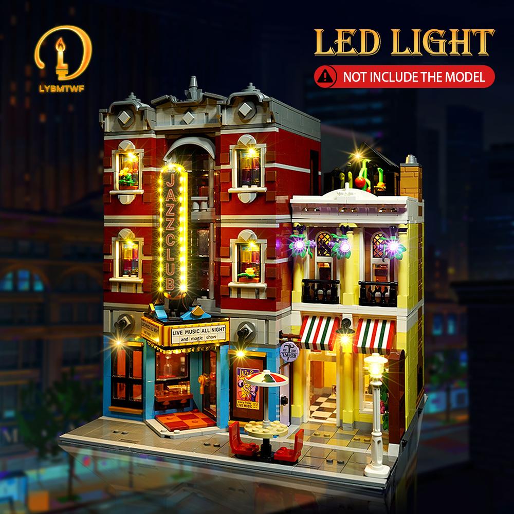 LYBMTWF LED Lighting Kit for LEGO 10312 Jazz Club Building Block Model Lighting(Classic Edition) | Easy Installation | The Perfect Birthday, Holiday, and Christmas Gift (Lights Only — LEGO Set Not Included)