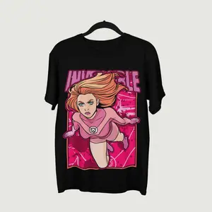 Atom Eve From Invincible Graphic Tee, Strong Woman Superhero Tee, Unisex Graphic Shirt, Comic Book Fan Gift, Superhero TV Show Merchandise