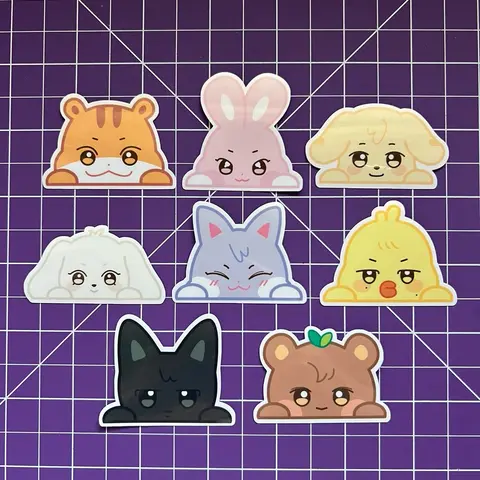 ATZ Peekaboo Sticker Packs - 2 Sizes