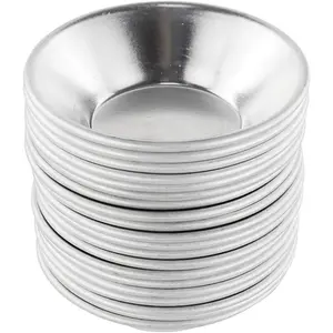 20Pcs Mini Aluminium Egg Tart Molds for Baking, Puto Mold Pie Tins Cupcake Pudding Cups Mould