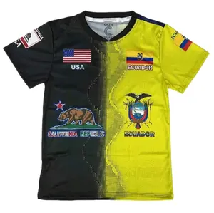 California, USA/Ecuador Unisex Jersey - Comfortable Fit, Versatile Style, Ideal for Everyday Wear