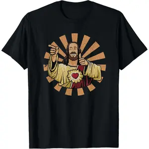 100% Cotton Vintage Buddy a Christ Christmas Jesus T-Shirt