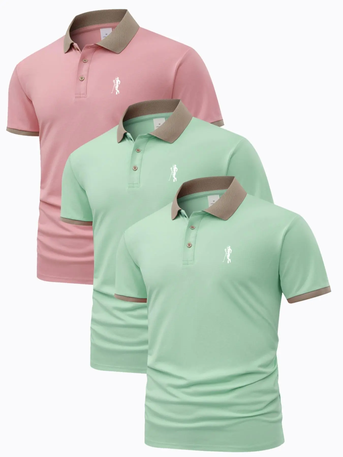 Pink + Green + Green