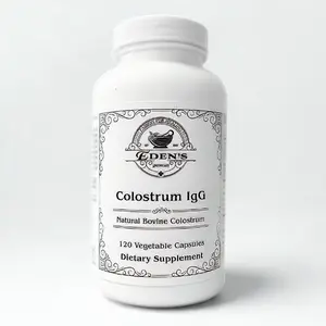 Eden's Apothecary Colostrum IgG Immune Support Supplement 120 Capsules for Gut Health PRPs Vitality & Recovery Natural Whole Food Wellness Dietary Edible