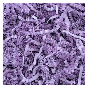 MAGICWATER SUPPLY Lavender Crinkle Cut Paper for Gift Baskets - Perfect Shredded Paper Filler for Basket Filling, Gift Boxes, Bridesmaid Gifts, Christmas Stuffers & More - Ideal for All Occasions