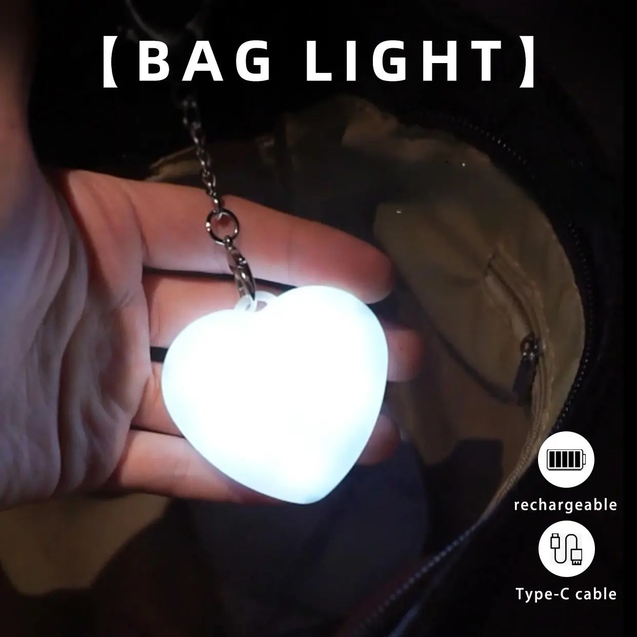 Wallet tote bag touch lighting Wallet tote bag touch lighting