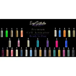 Premium Cell Activator | Ready to Pour | Create Perfect and Unique Cells in your Painting Works | 4oz by Volume | by Ezgi Sertcetin