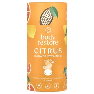 Body Restore Shower Steamers, Citrus, 6 Tablets, 5.3 oz