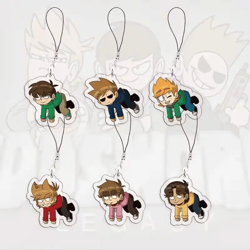 Eddsworld Acrylic Keychain, Great For Daily Use Or As Thoughtful Little Gifts For Your Friends And Yourself.