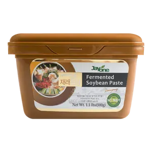 JAYONE Korean Doenjang Soybean Paste for Stew, Bibimbap & Grilling - 500g Authentic Fermented Flavor