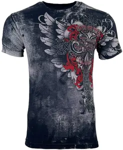 Xtreme Couture By Affliction Men's T-Shirt SALVATION Black
