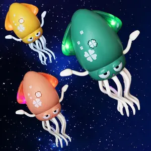Crawling Octopus With Light And Music Toys Gifts,Colorful Lights,Promotes Sensory & Motor Skills,Catchy Music & Fun Wiggles,Safe & Durable Design,Wiggly Squid Dancing Toy For.