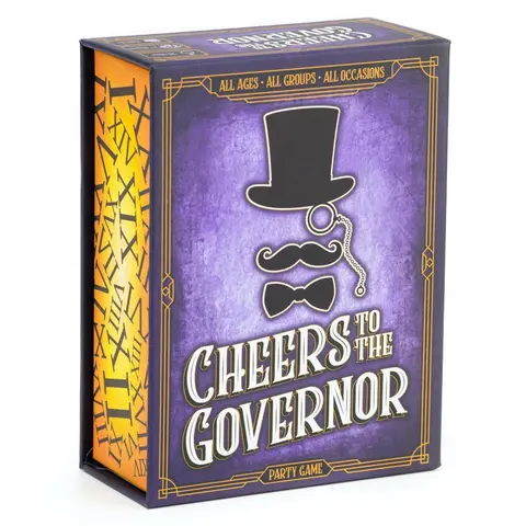 Cheers To The Governor - Family Party Game - Party Game Christmas Gift For Friends and Families for Game Night