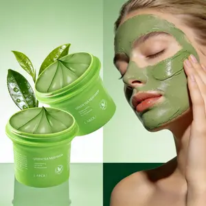 Tea Cleansing Mud Mask, Detox Mask, Organic Style, Deeply Clears Impurities & Moisturizes, Plant Extracts, Gentle Non-Irritating, Suitable for Oily/mixed Skin