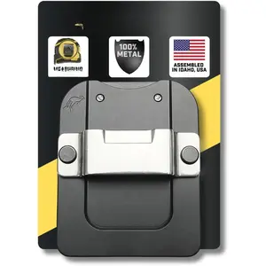 TapeMaster | Clip- Tape Measure Holder - Low-Profile Measuring Tape Holster for Your Belt, Tool Bags, Pockets, or Pants