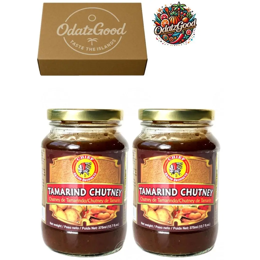 Chief Tamarind Chutney 12.7oz (375ml) – Product of Trinidad & Tobago – Curated & Packaged by ODatzGood