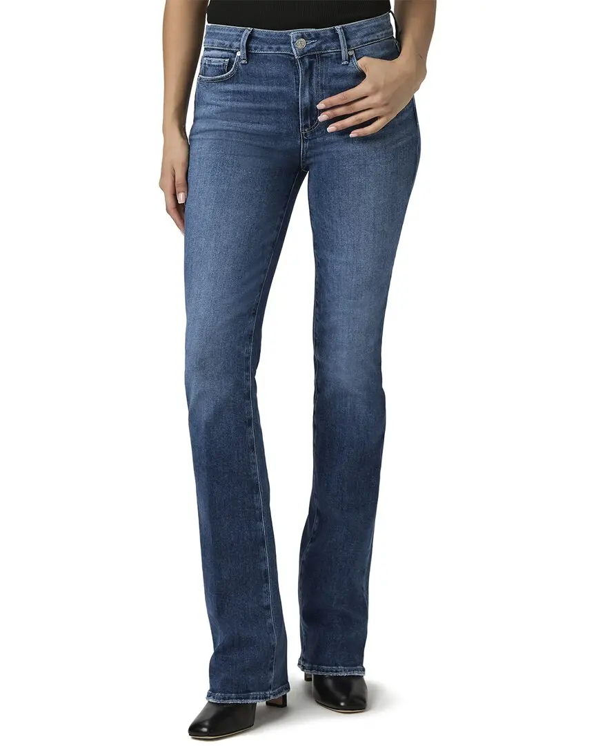 PAIGE Manhattan High Rise Bootcut Novelist Jean