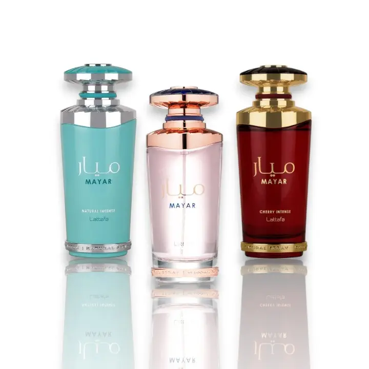 Oudlash Bundle | Lattafa | Mayar + Cherry Intense + Intense  | Unisex Fragrance | 100ML - 3.4 | Eau De Parfum | Litchi- Raspberry, and Violet Leaf