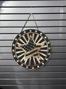 Engraved Patriotic Decor