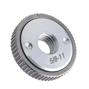 5/8-11 Inch Thread Angle  Flange Nut, Self Tightening Lock Nut Quick Release Locking Nut for Angle  with 5/8"-11 Threaded Spindle