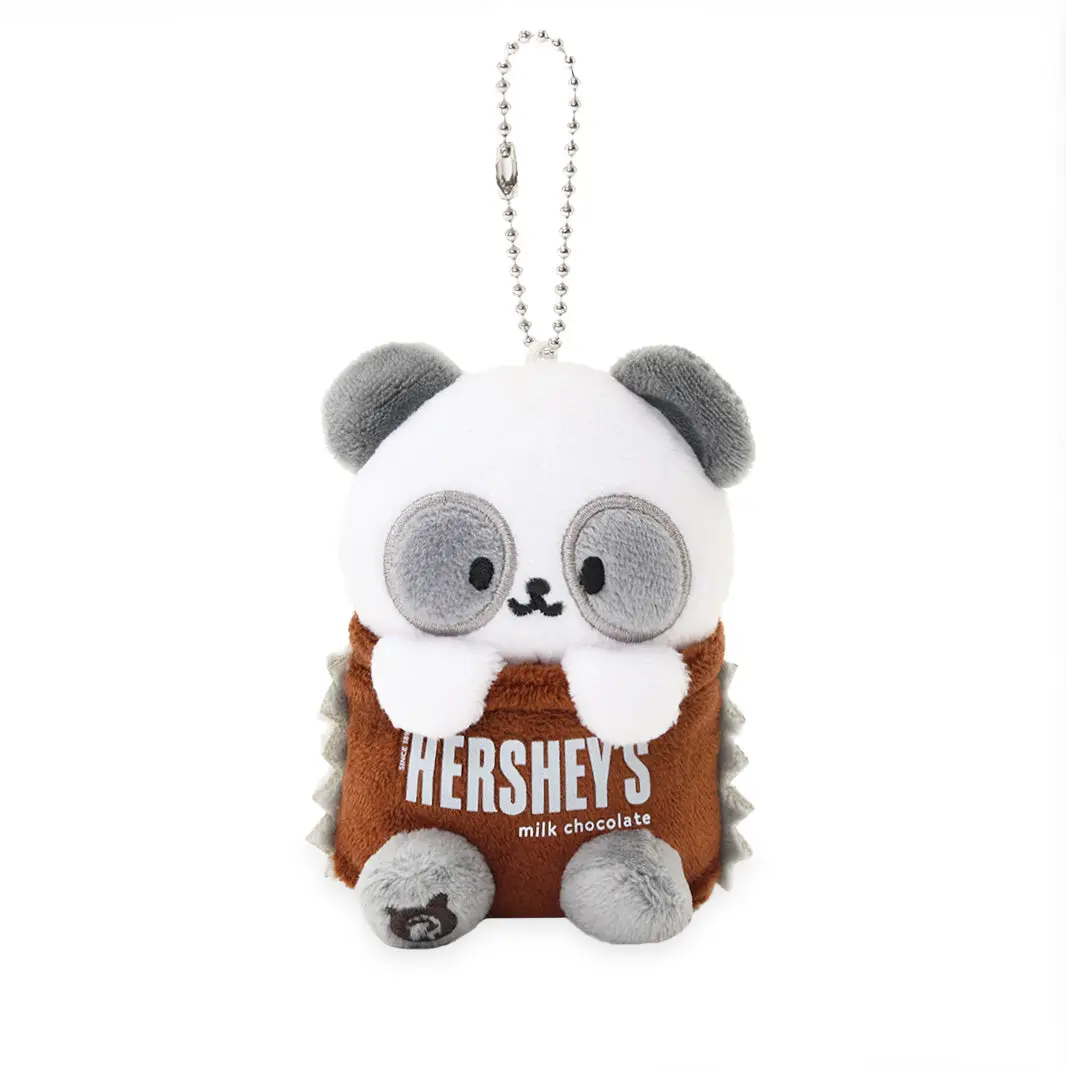 Hershey's Milk Chocolate Pandaroll Plush Charm Hershey's Milk Chocolate Pandaroll Plush Charm