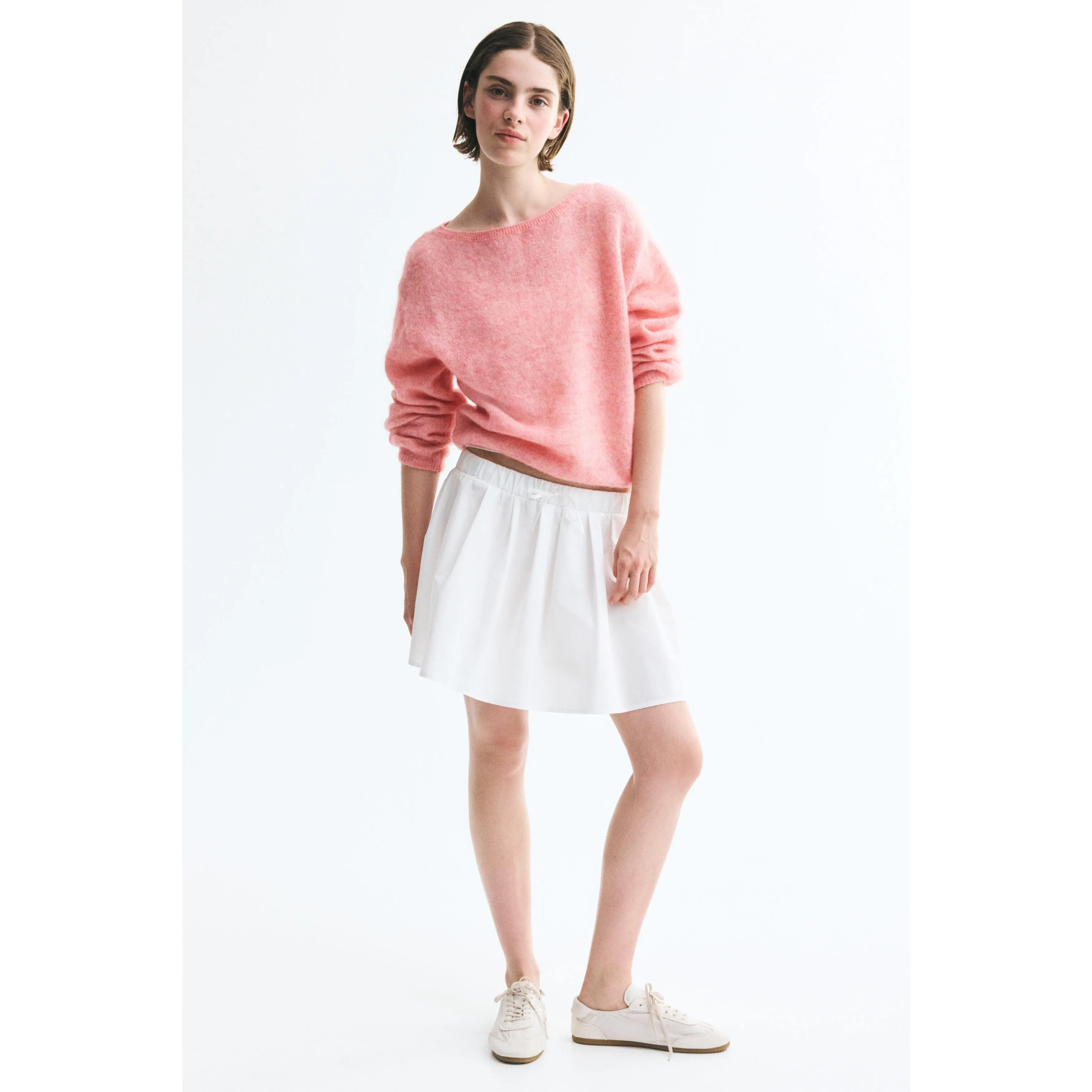 H&M Boat-neck fine-knit jumper