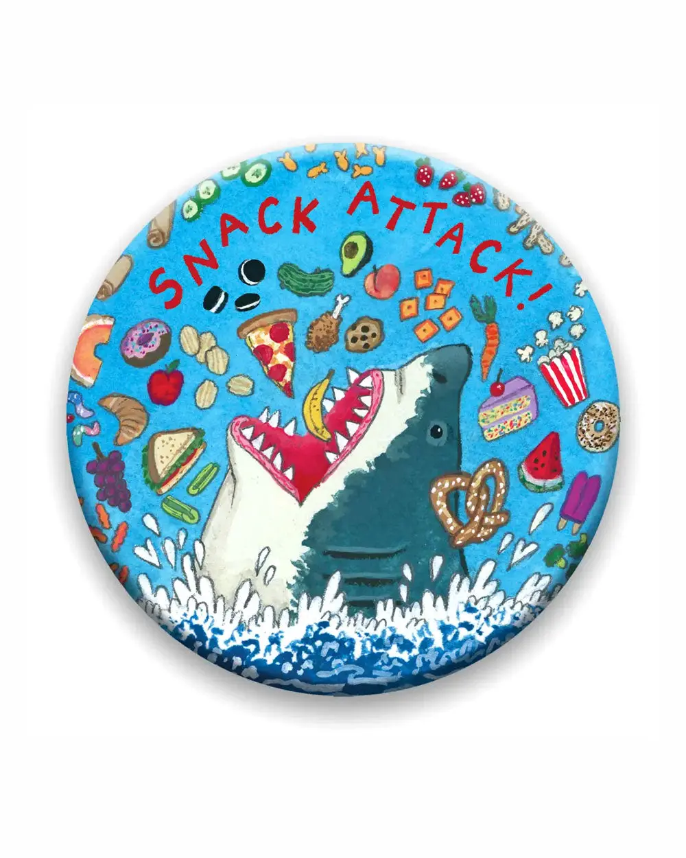 Shark Snack Attack Magnet