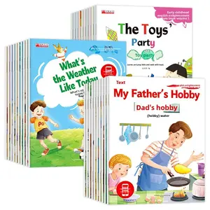 10-Book Toddler English Picture Books Set, Toddler Activity Books, Kids English Conversation & Daily Scenario Books, Beginner English Learning for Preschool/kindergarten