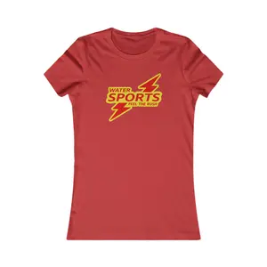 Water Sports Femme Fit Graphic Tee - Stamp Me Rush