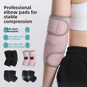Unisex elbow brace, elbow joint fitness sleeve, arm protector for bench press, arm support for basketball and tennis, with warmth and compression functions