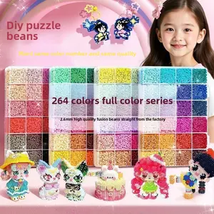 DIY bead craft kit for children, 3D bead supplementary beads, high-quality mard fusion beads