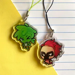Minecraft Fan Double-sided Acrylic Keychain, Searching For A World That Doesn’t Exist | Minecraft ARG Acrylic Keychain ,  Perfect Gift for Fans & Collectors