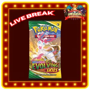Pokemon TCG [ENG] Evolving Skies - 1 Booster Pack LIVE RIP ONLY