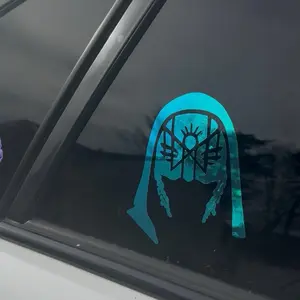 Vessel Sleep Token Mask Car Vinyl Decal 4.5”x5.5”