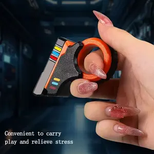 New Finger Ring Stress Relief Toy, Portable, Multiple Play Ways, Anxiety Relief, Ideal for Asmr and Adhd, Creative Gift