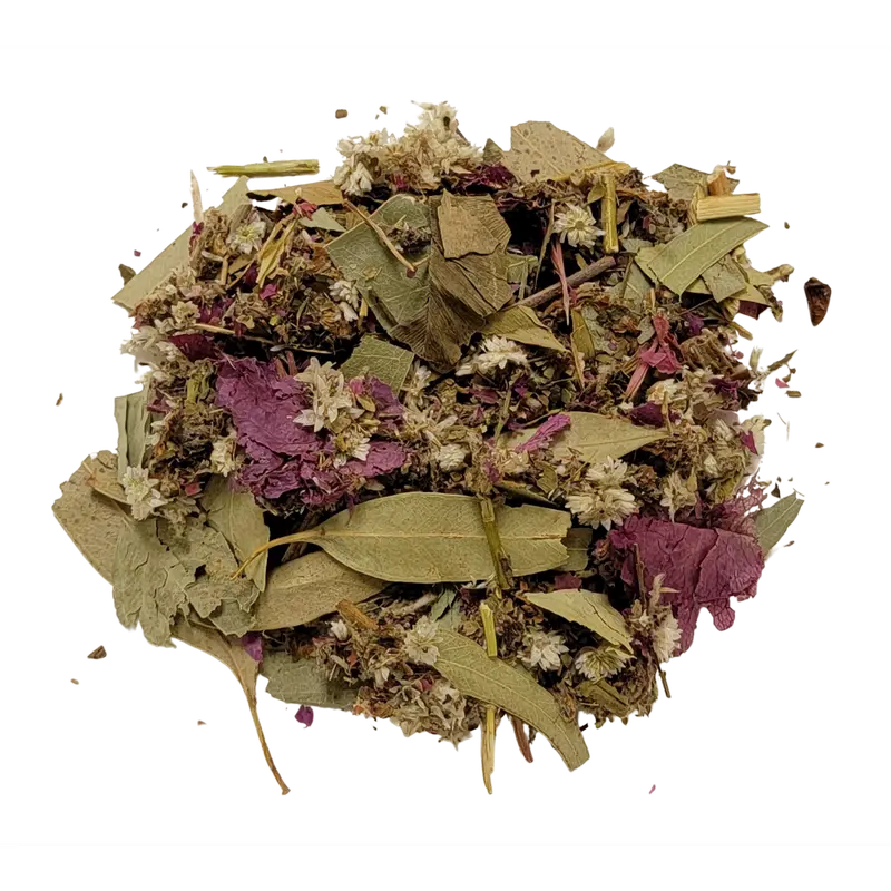 Lung Cleanse Herbal Tea - Natural Expectorant with Mullein & Eucalyptus for Mucus Relief & Respiratory Support