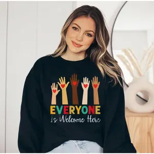 Everyone Is Welcome Here shirt, Idaho shirt, unisex tee, gift for him, gift for her, Cool Colors, Brighten Up Your Look