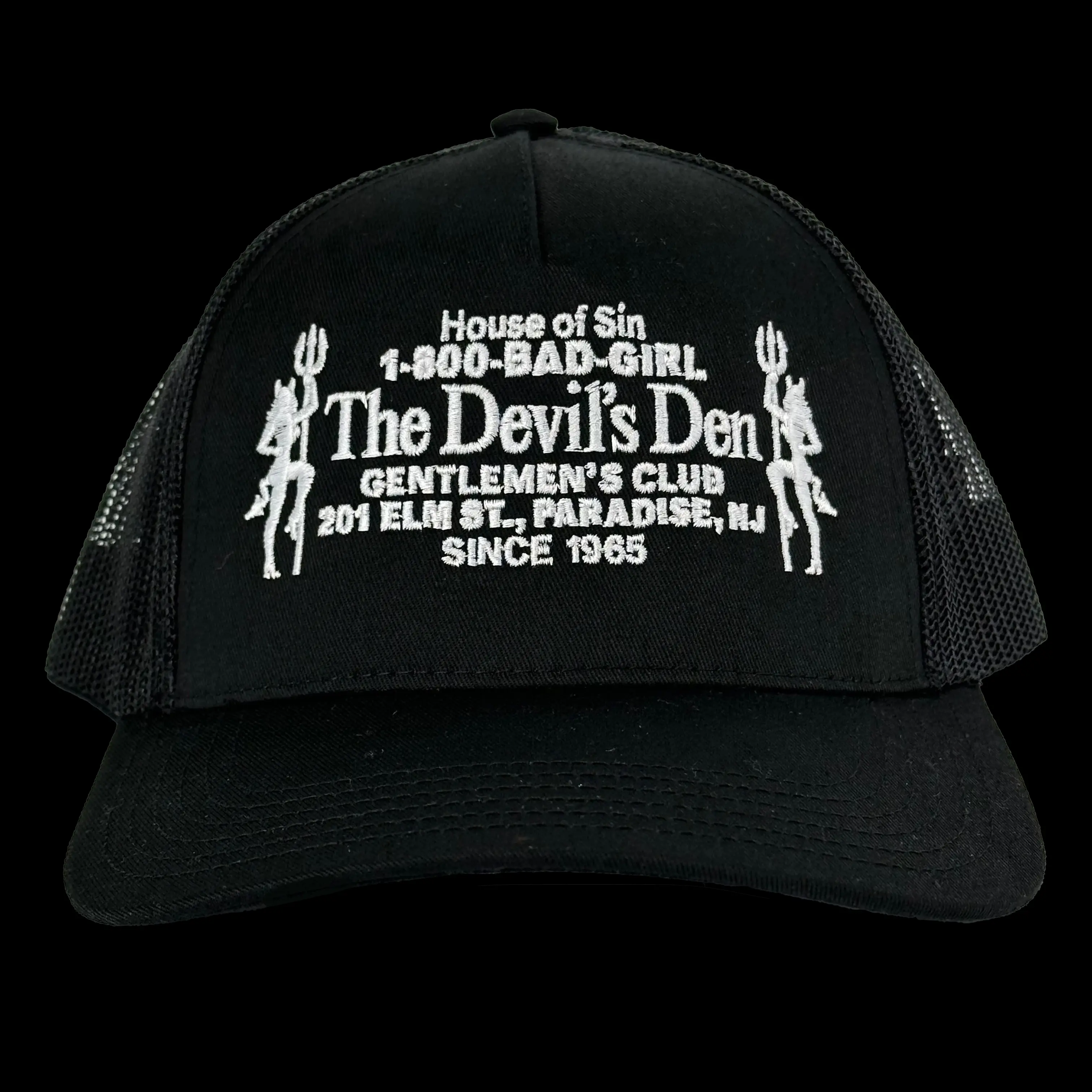 Devils Den Black Trucker